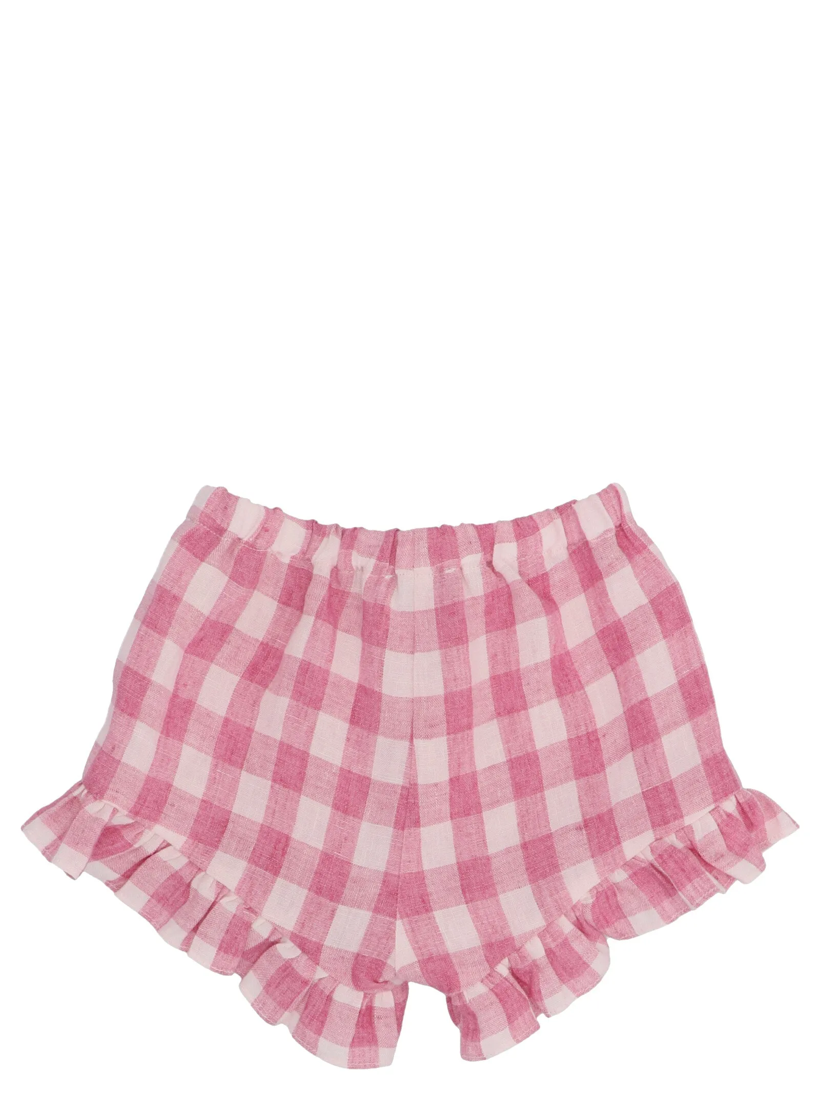 Il Gufo Ruffled Trim Short Set