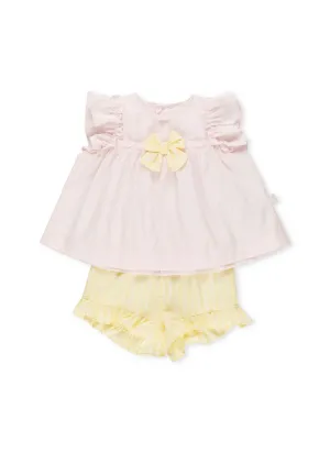 Il Gufo Ruffled Trim Tracksuit Set