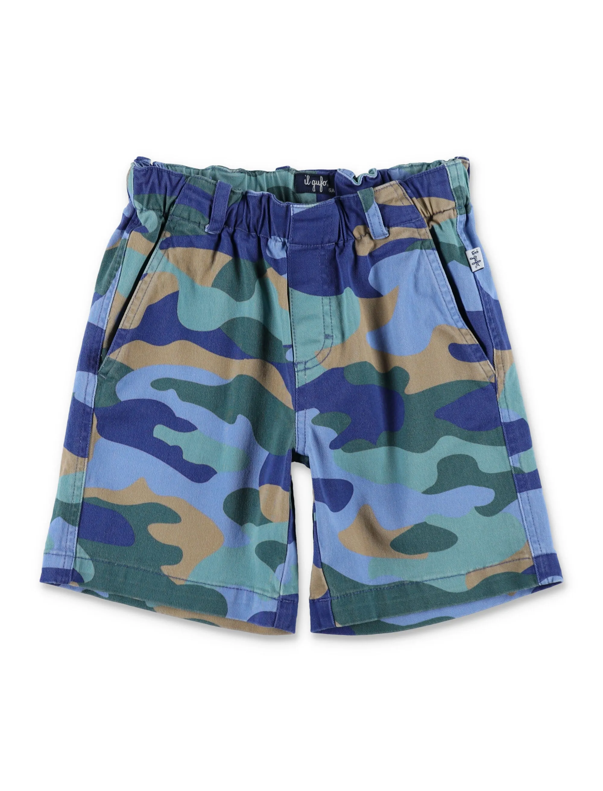 Il Gufo Tie Dyed Stretched Shorts