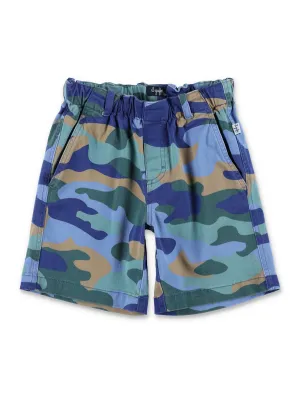 Il Gufo Tie Dyed Stretched Shorts