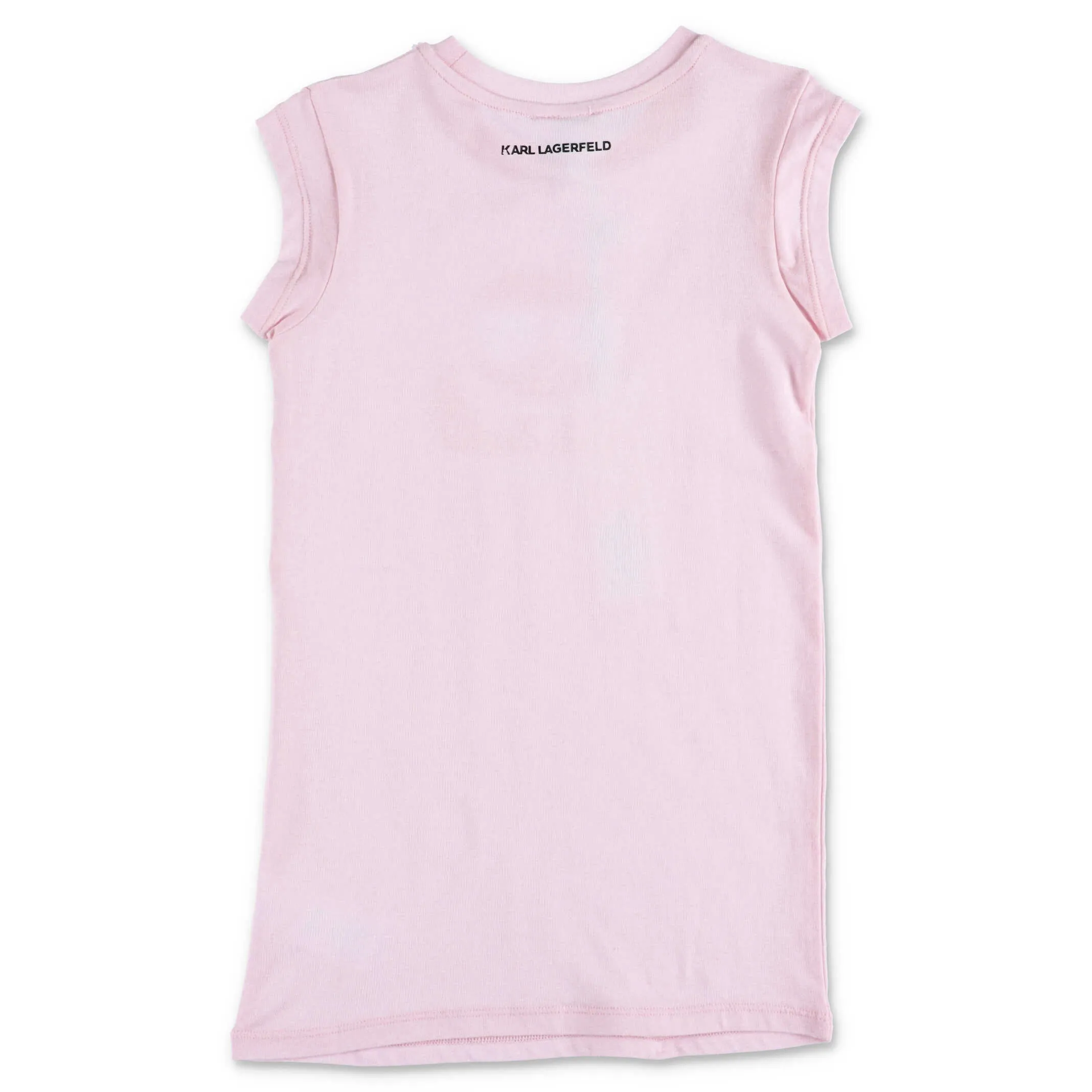Karl Lagerfeld Kids Choupette Cat Printed Dress
