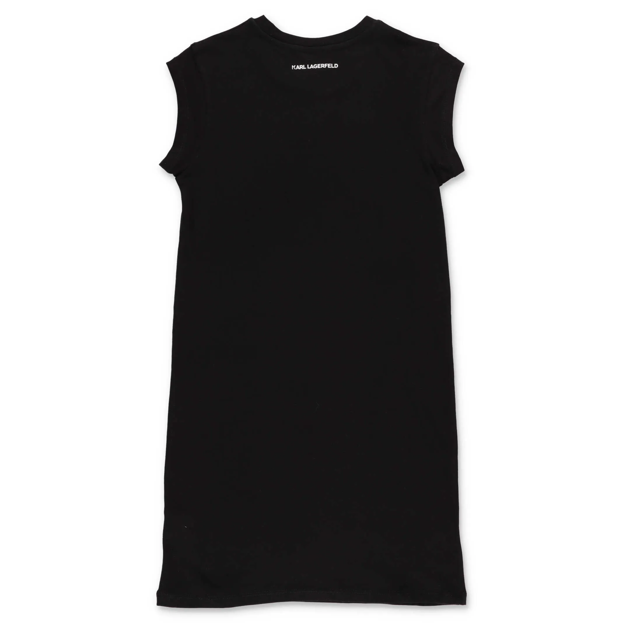 Karl Lagerfeld Kids Choupette Cat Printed Dress