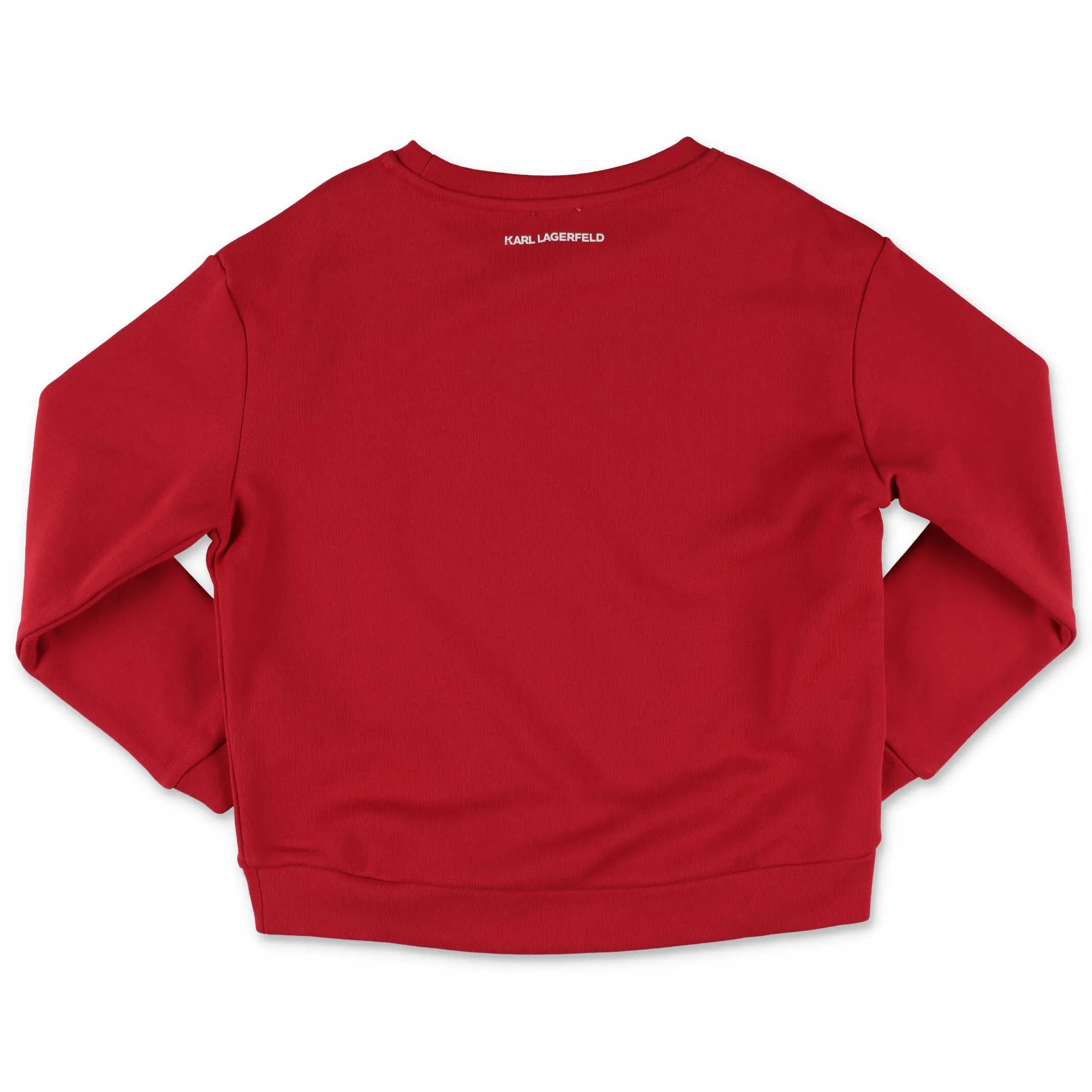 Karl Lagerfeld Kids K/Choupette Crystal Embellished Sweatshirt