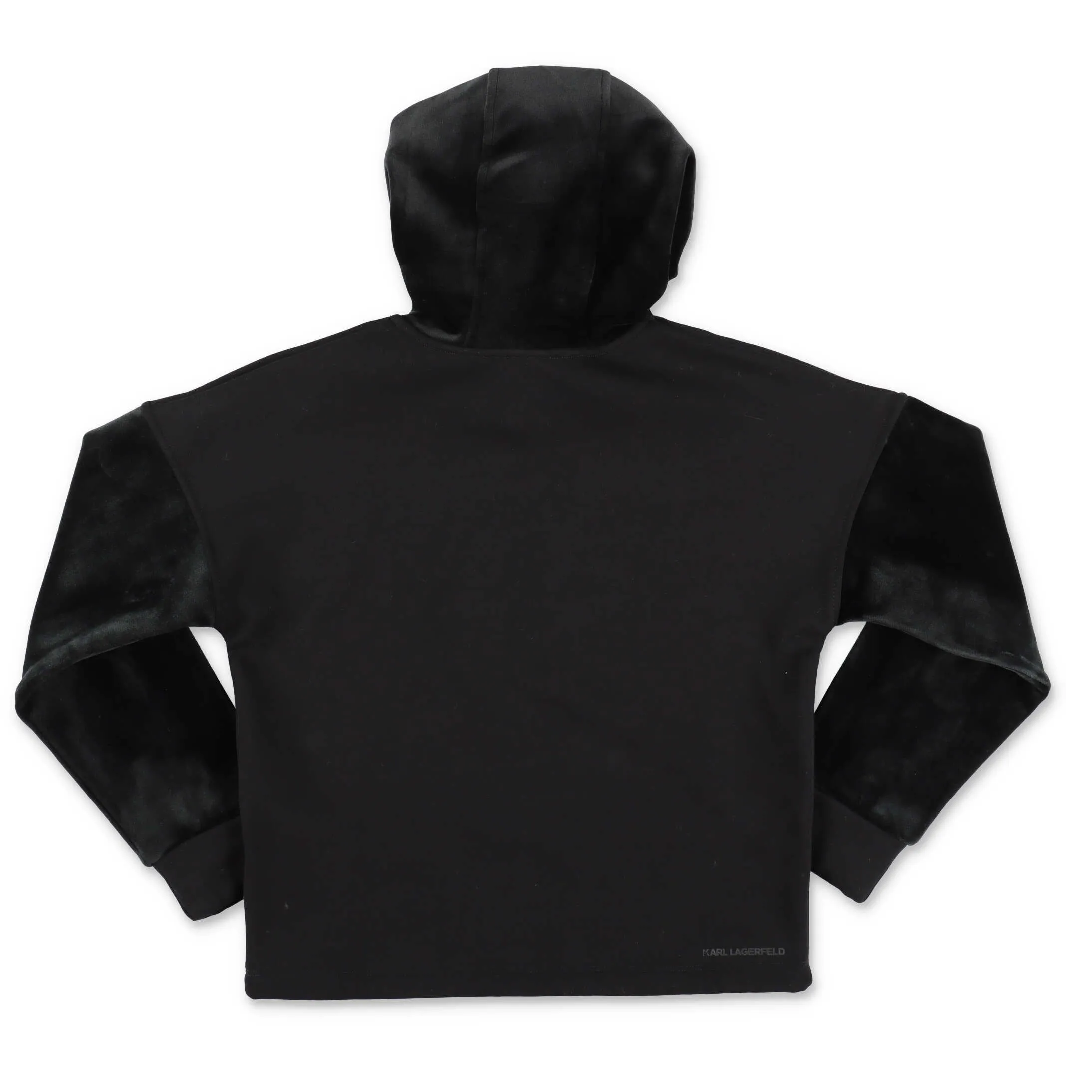 Karl Lagerfeld Kids Logo Detail Hoodie