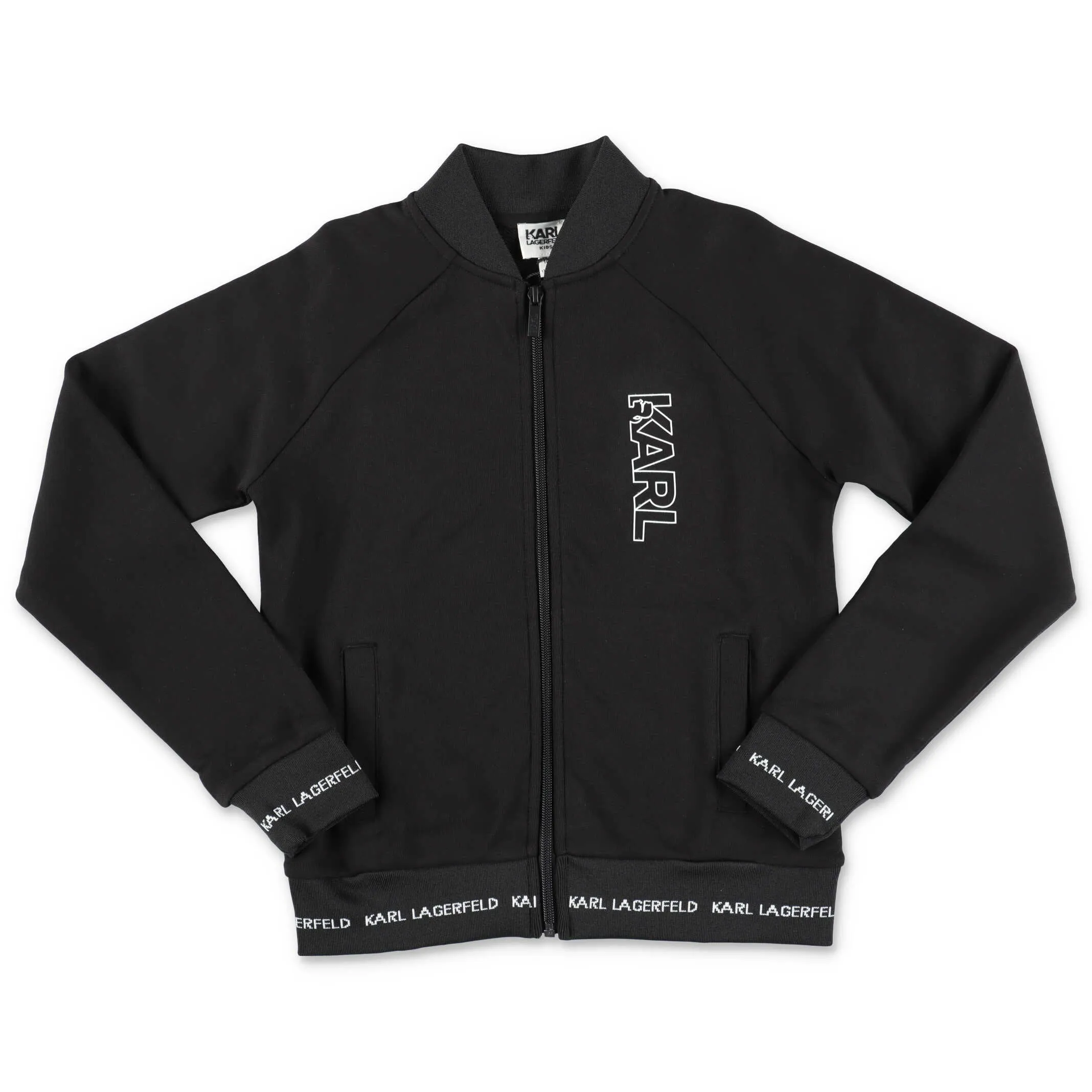 Karl Lagerfeld Kids Logo Printed Jacket