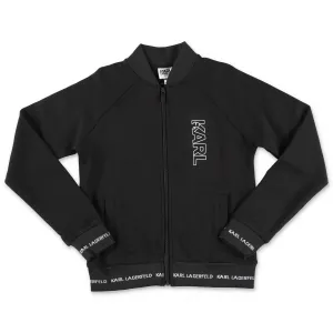 Karl Lagerfeld Kids Logo Printed Jacket
