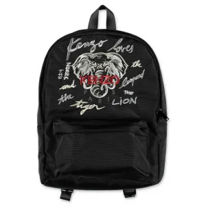 Kenzo Kids Animal Embroidered Backapck