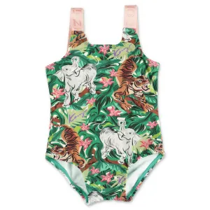 Kenzo Kids Animal Printed Swimsuit