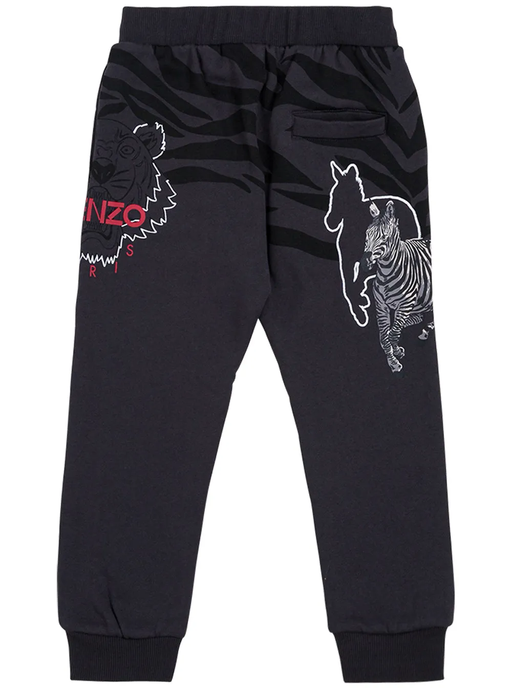 Kenzo Kids Animal Printed Track Pants