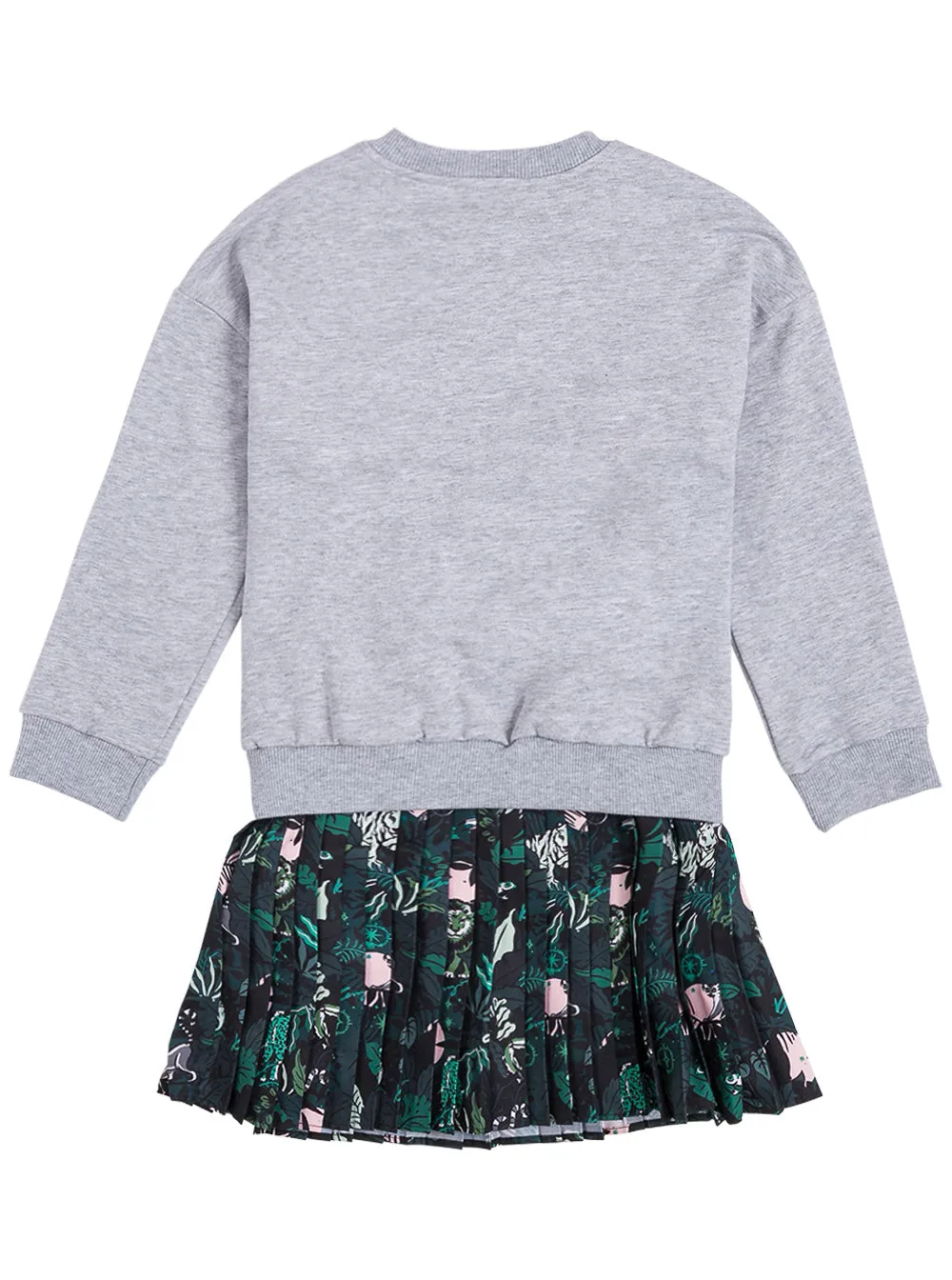 Kenzo Kids Crewneck Sweater Dress