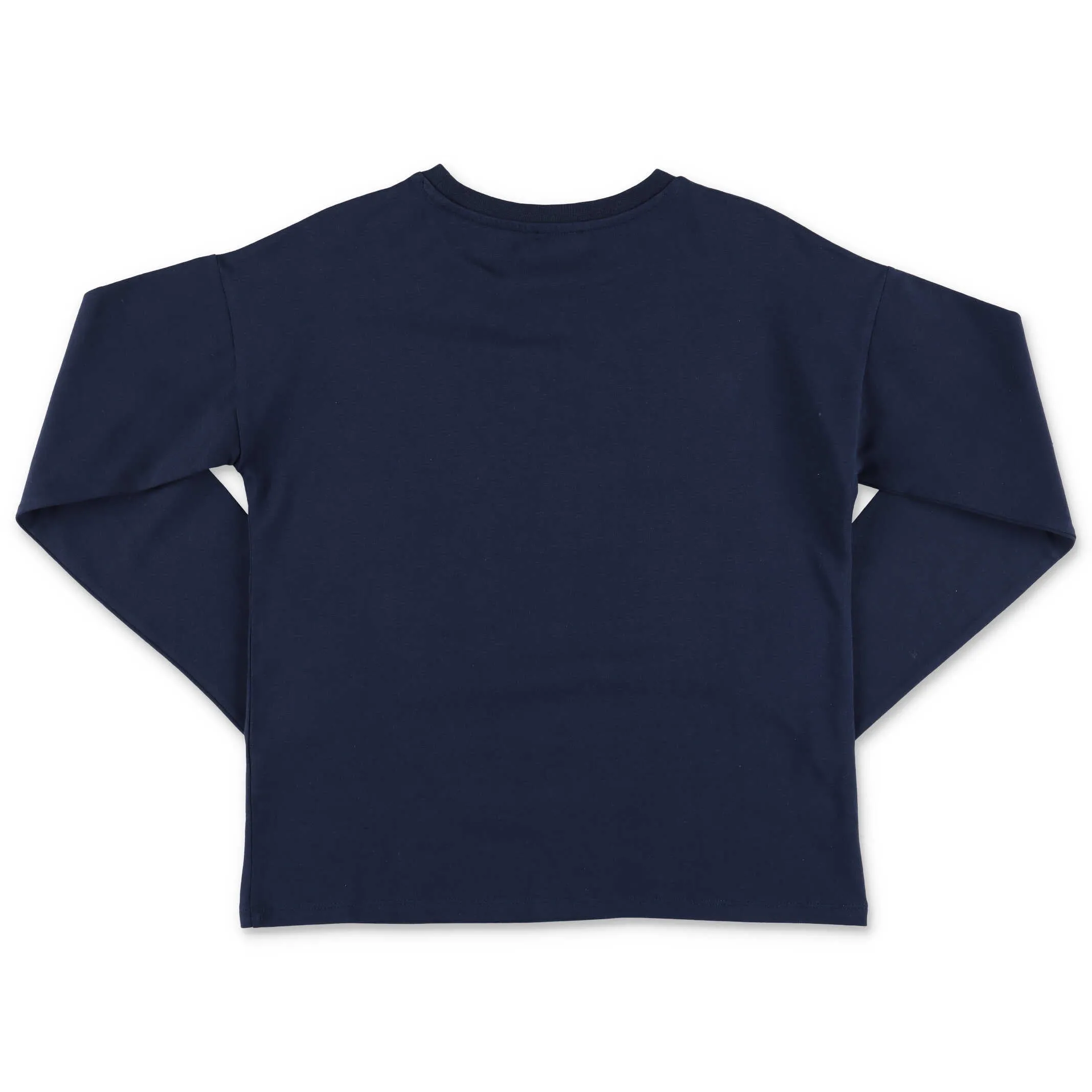 Kenzo Kids Elephant Print Long-Sleeve Crewneck T-Shirt