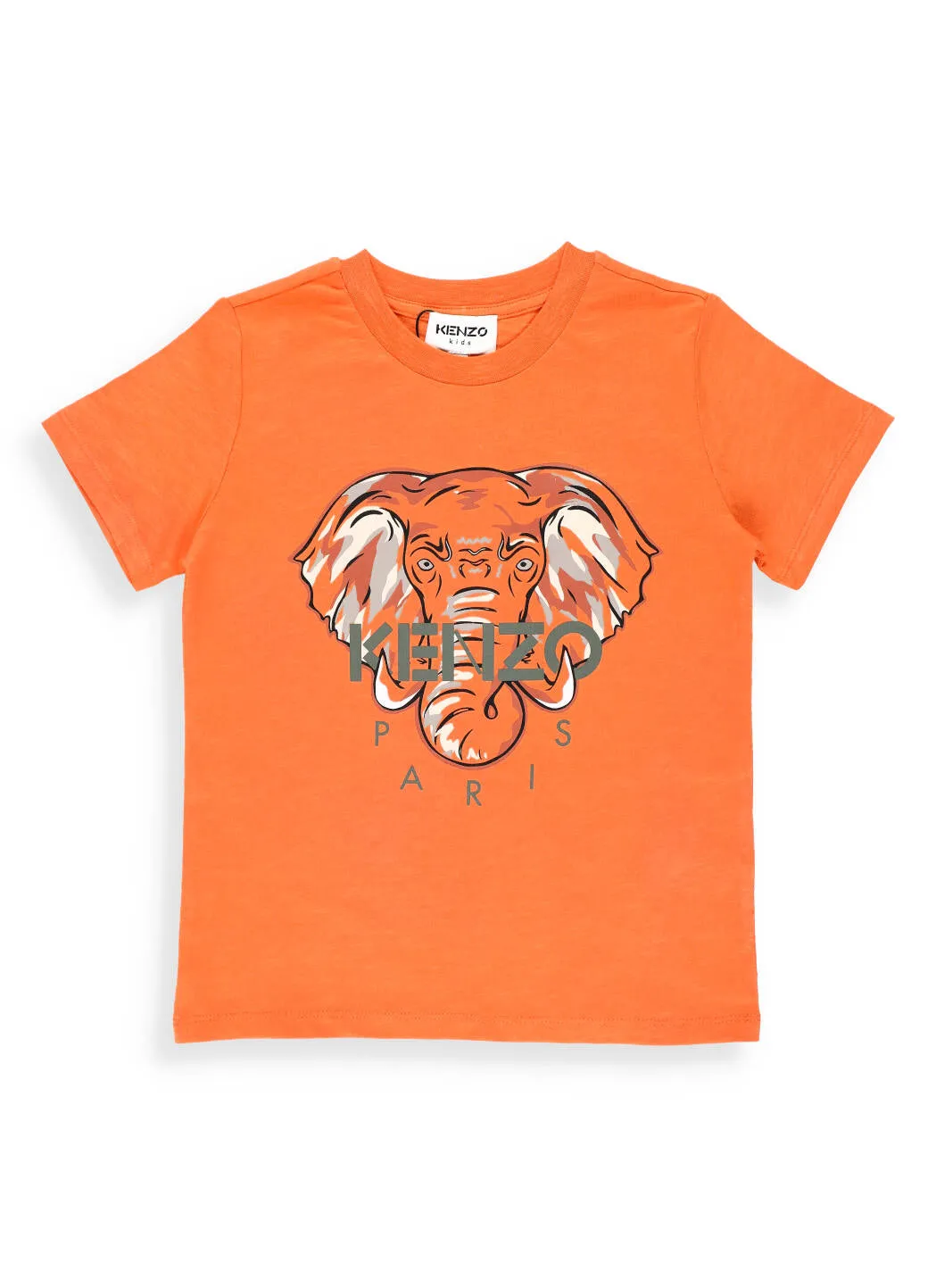 Kenzo Kids Elephant Printed T-Shirt