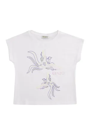 Kenzo Kids Graphic Print T-Shirt