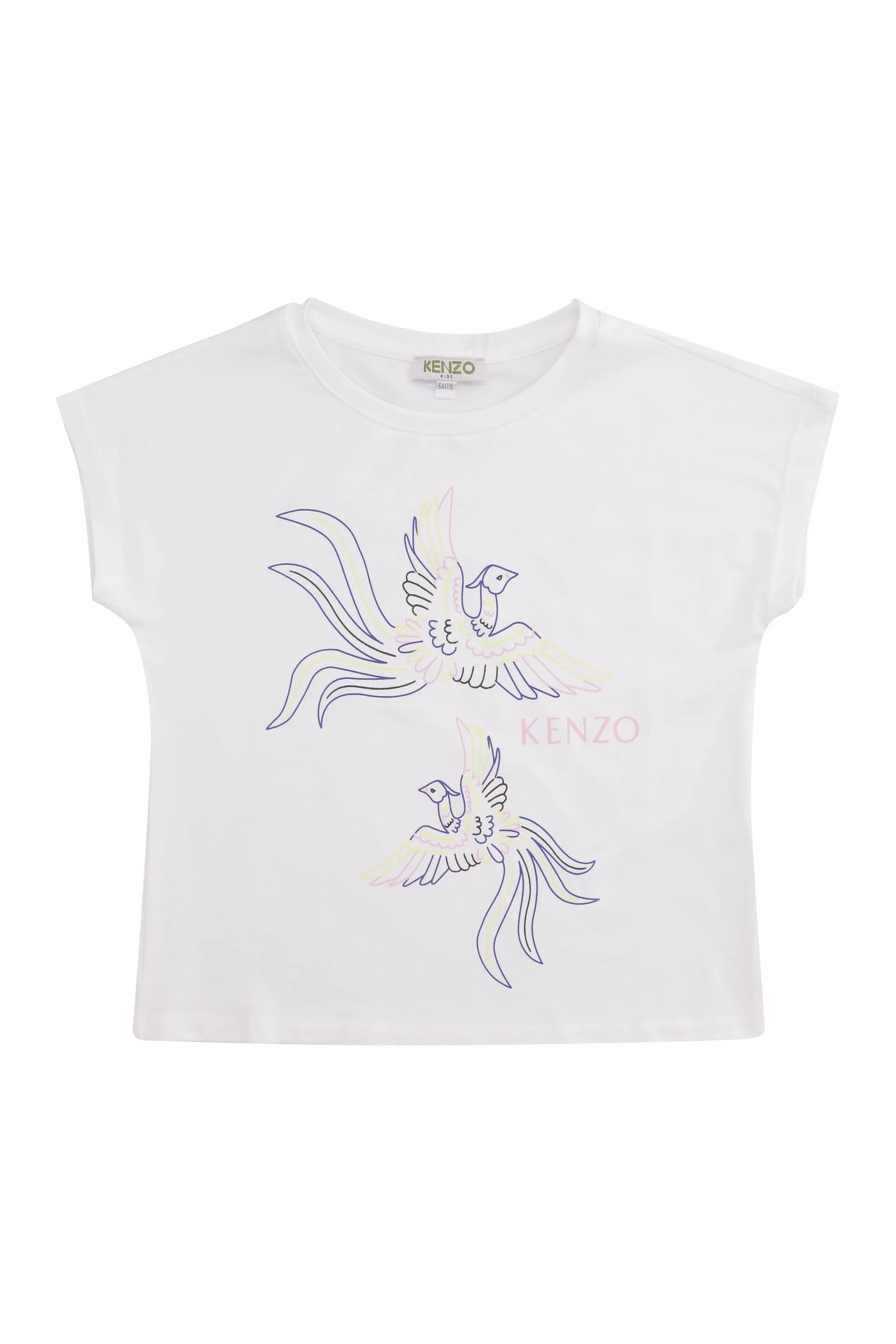 Kenzo Kids Graphic Print T-Shirt
