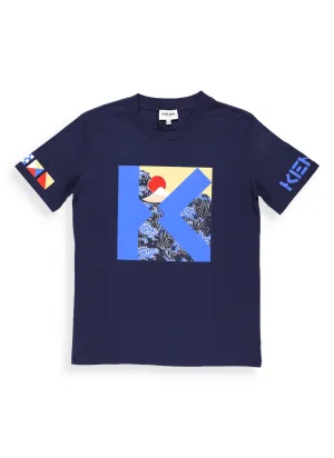 Kenzo Kids Graphic Printed T-Shirt
