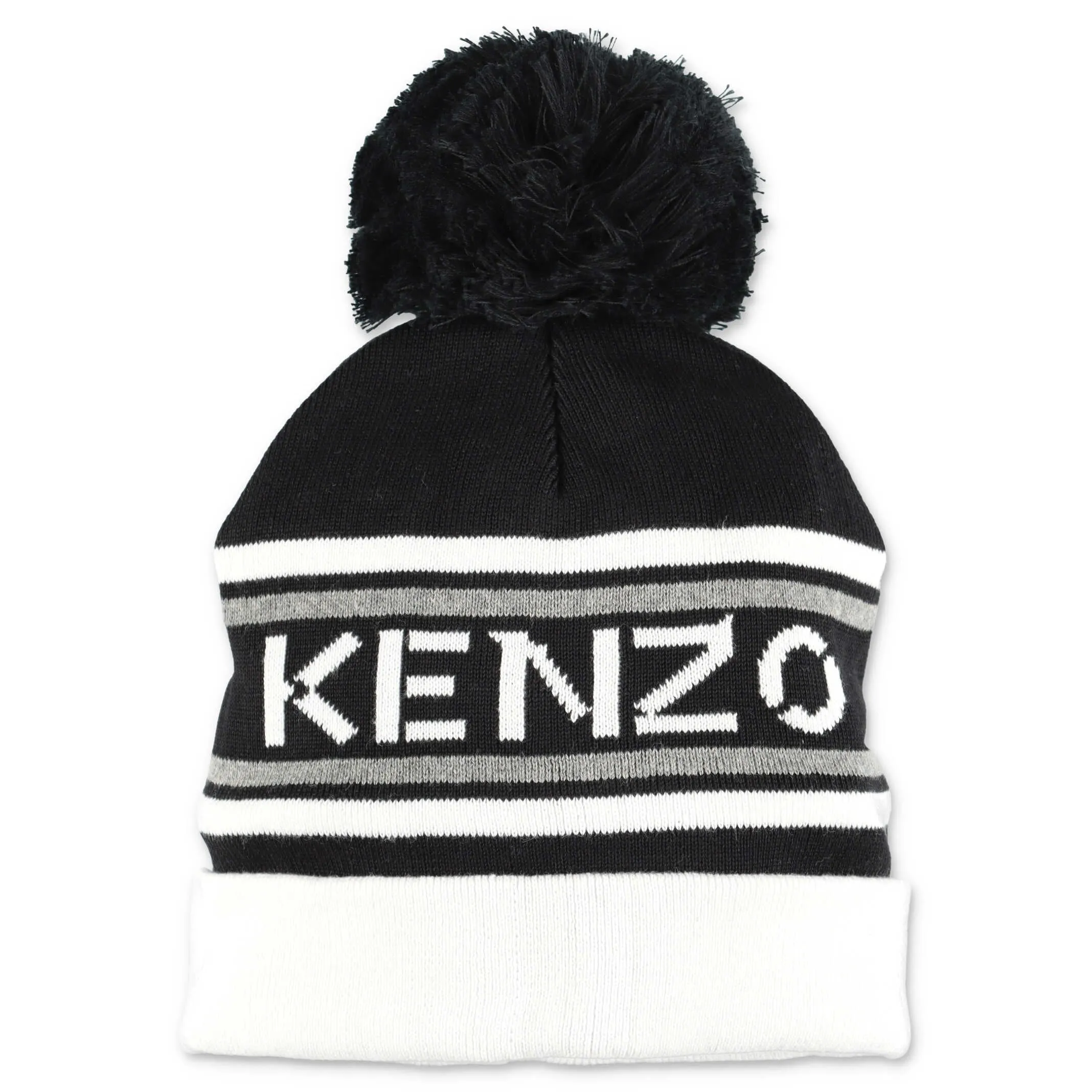 Kenzo Kids Logo Intarsia Beanie