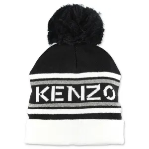 Kenzo Kids Logo Intarsia Beanie