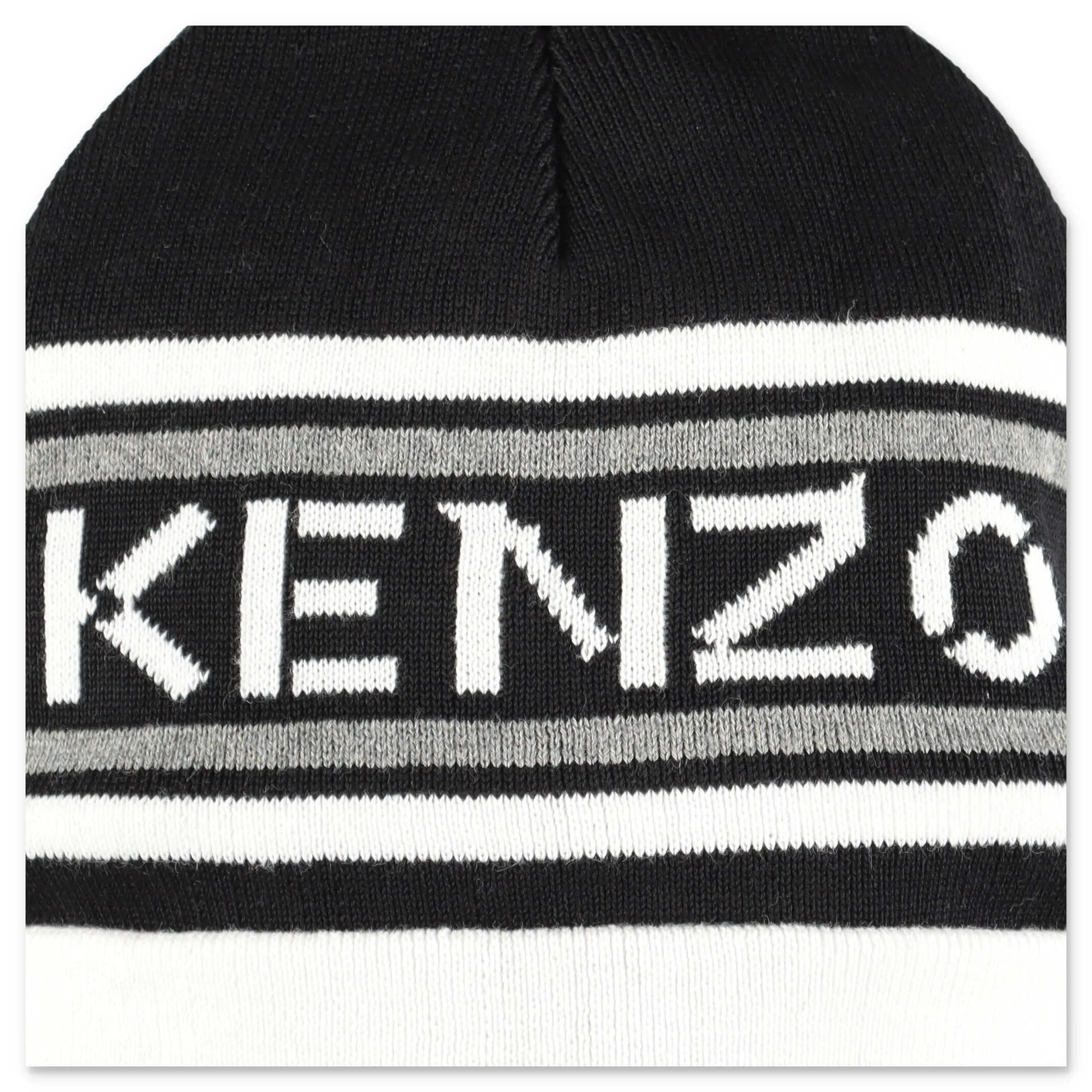Kenzo Kids Logo Intarsia Beanie