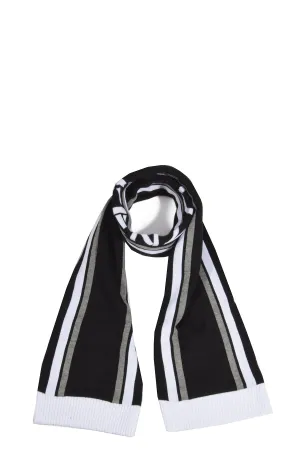 Kenzo Kids Logo Intarsia Knit Scarf