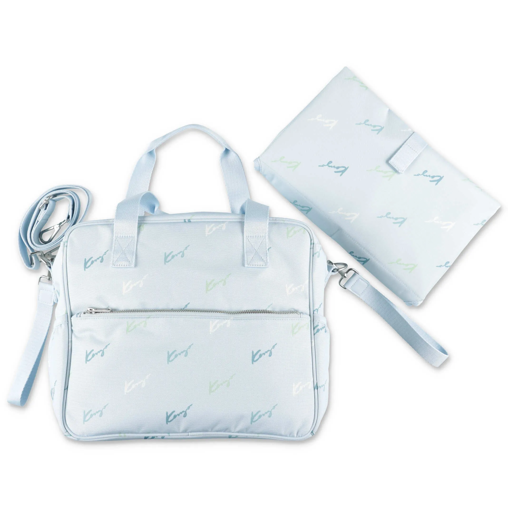 Kenzo Kids Logo Printed Changing Bag