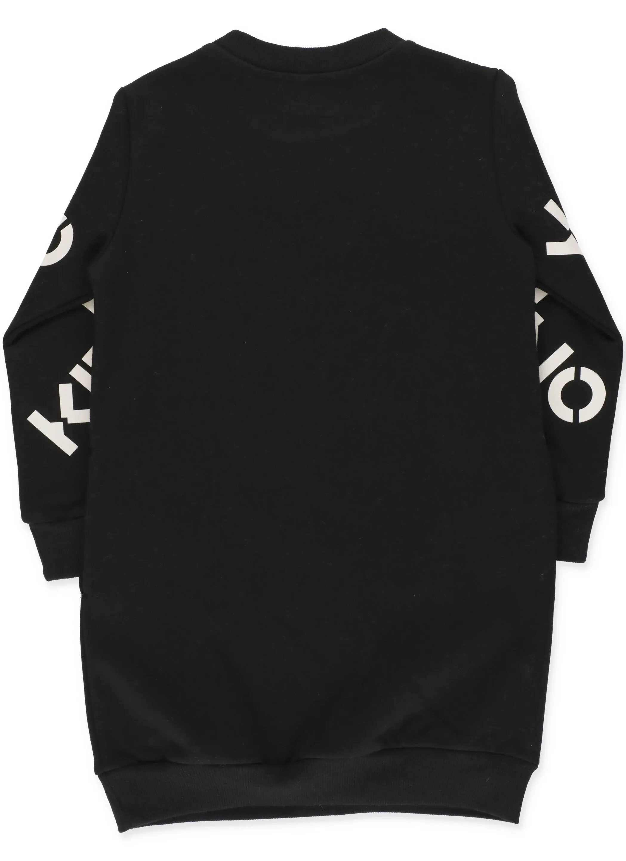 Kenzo Kids Logo Printed Sweatshirt Dress