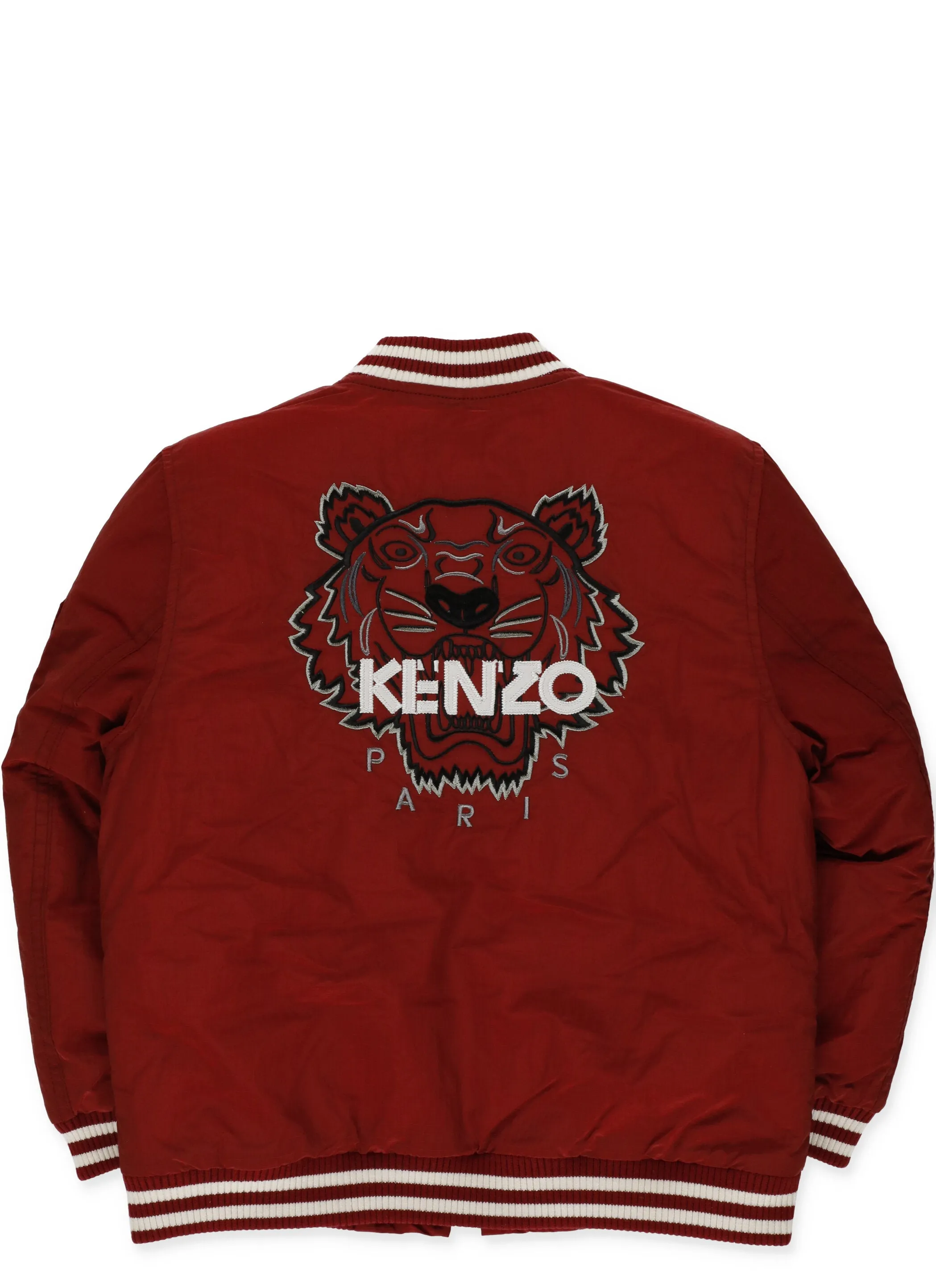Kenzo Kids Tiger Embroidered Bomber Jacket
