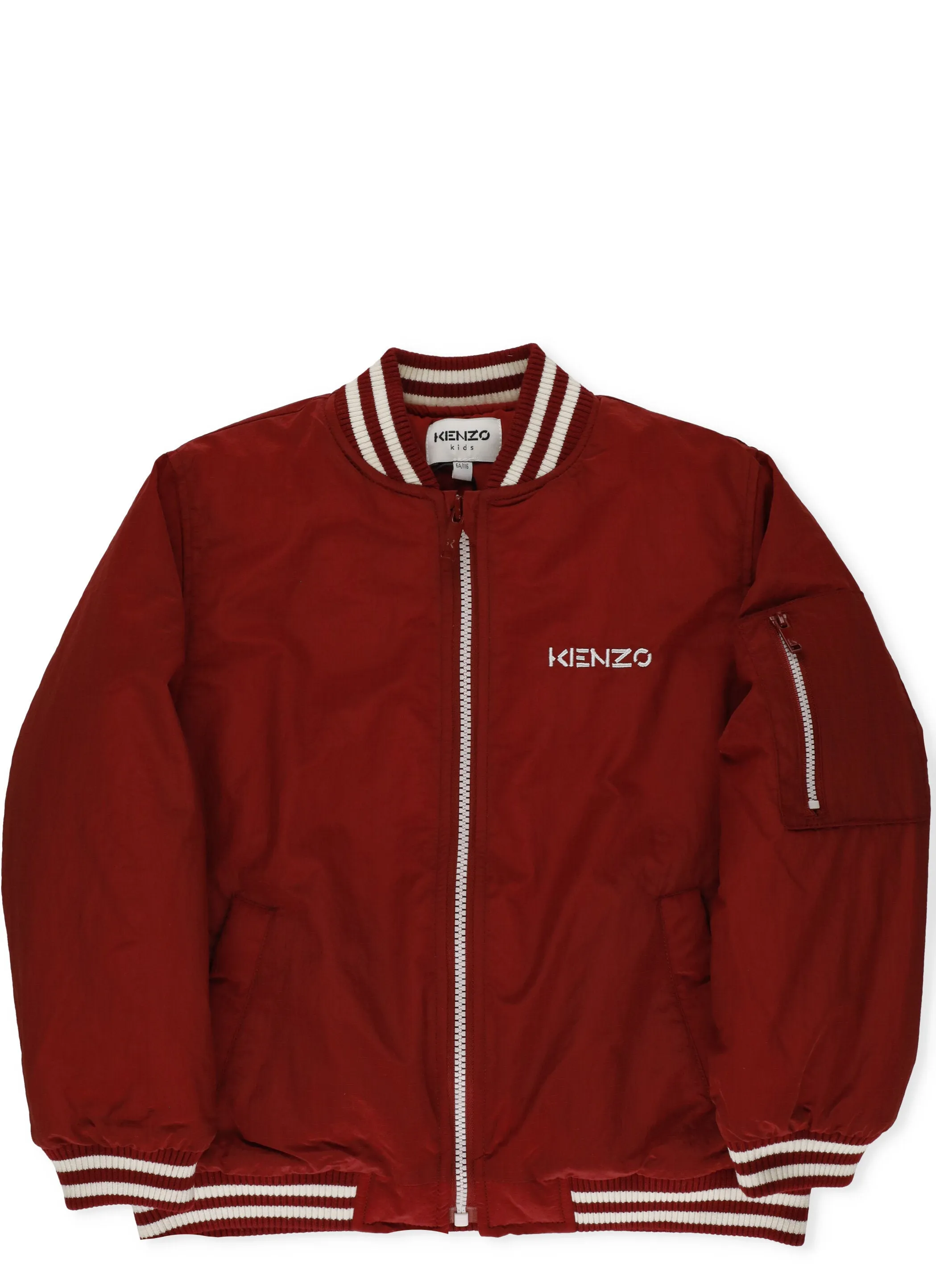 Kenzo Kids Tiger Embroidered Bomber Jacket