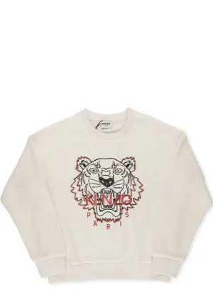 Kenzo Kids Tiger Embroidered Sweatshirt