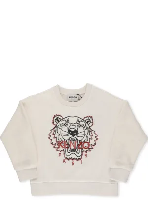 Kenzo Kids Tiger Embroidered Sweatshirt