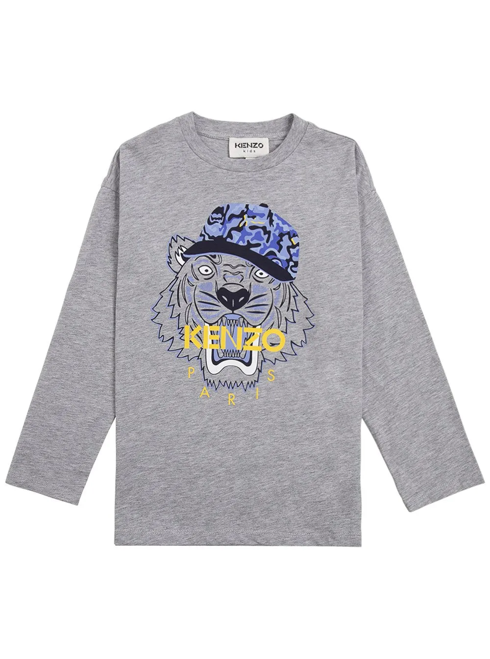 Kenzo Kids Tiger Long-Sleeve T-Shirt