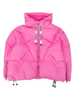 Khrisjoy Kids Drawstring Puffer Jacket