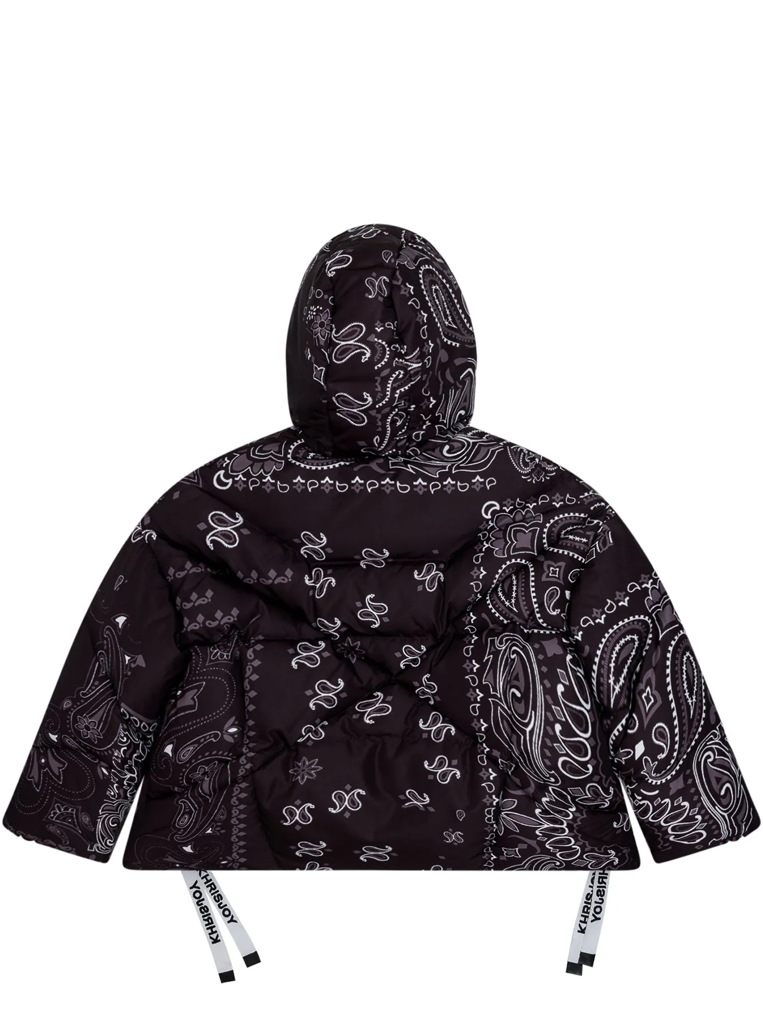 Khrisjoy Kids Paisley Printed Puffer Jacket