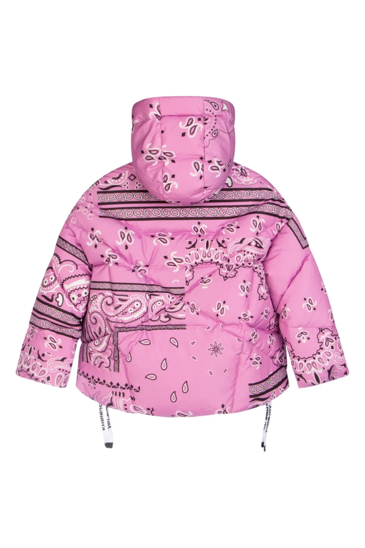 Khrisjoy Kids Paisley Printed Puffer Jacket