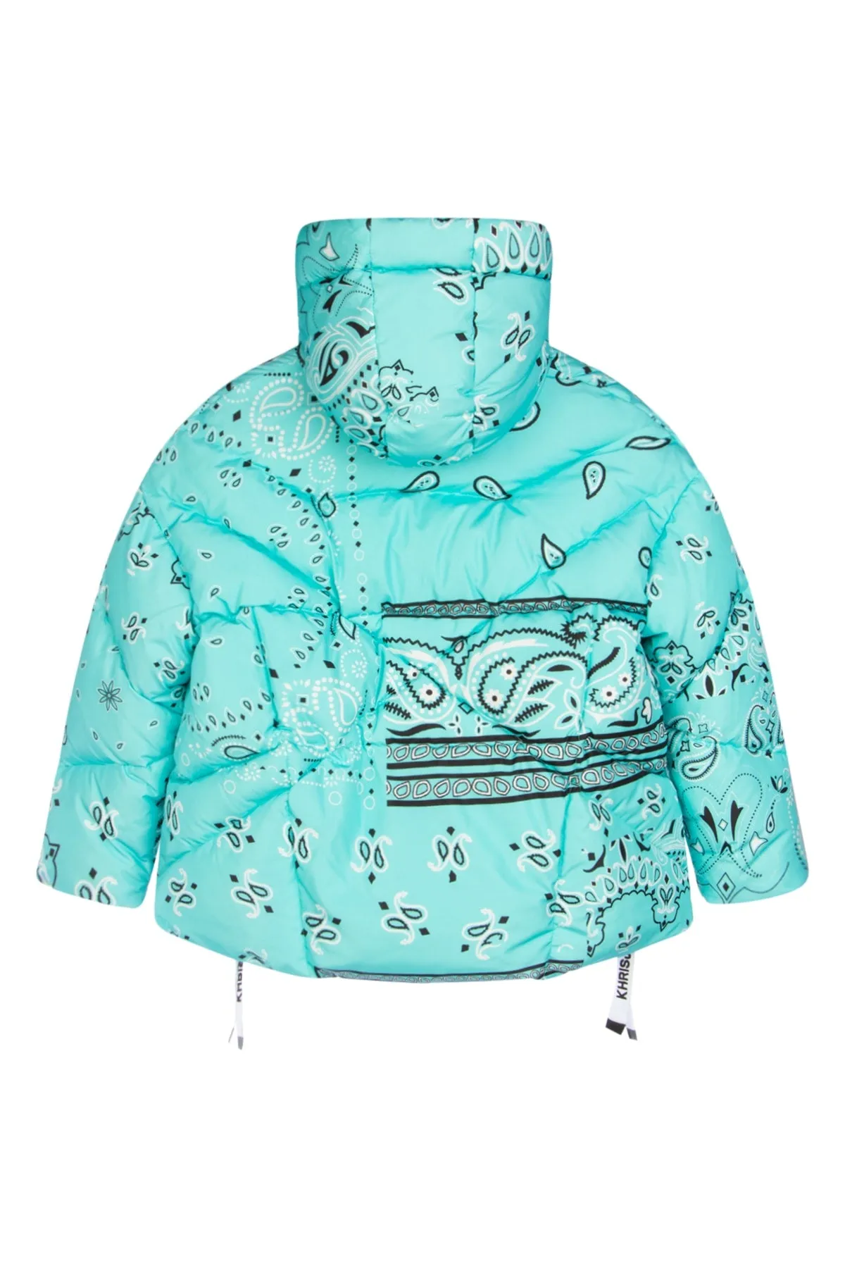 Khrisjoy Kids Paisley Printed Puffer Jacket