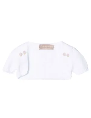 La Stupenderia Flower Embellished Sweater