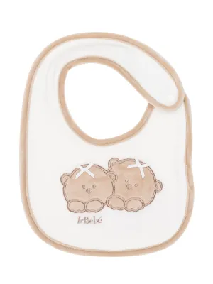 Le Beb Enfant Embroidered Baby Bib