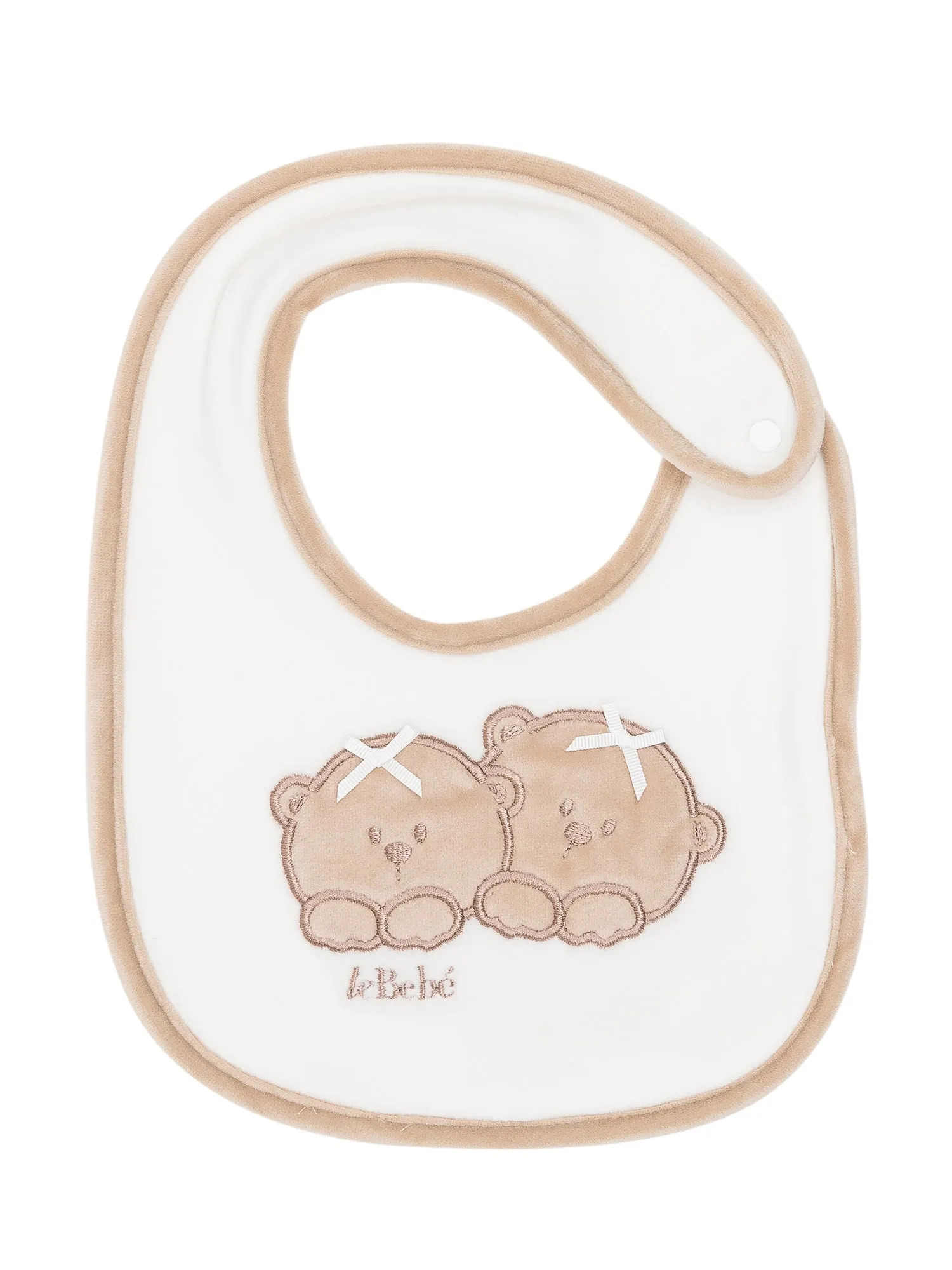 Le Beb Enfant Embroidered Baby Bib