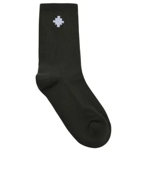 Marcelo Burlon County Of Milan Kids Cross Intarsia Socks