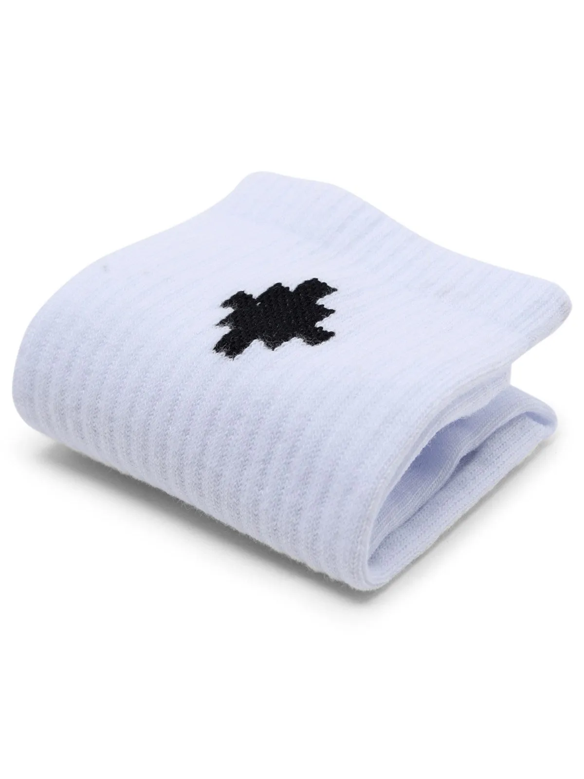Marcelo Burlon County Of Milan Kids Cross Intarsia Socks