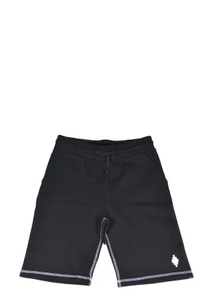 Marcelo Burlon County Of Milan Kids Cross Logo Drawstring Shorts