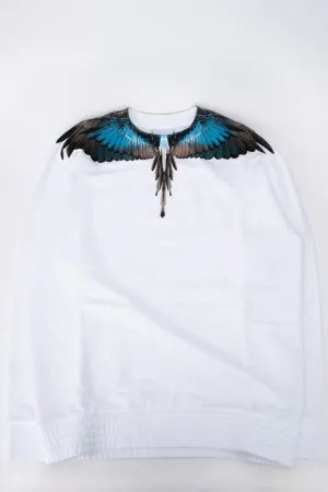 Marcelo Burlon County Of Milan Kids Wings Printed Sweatshirt