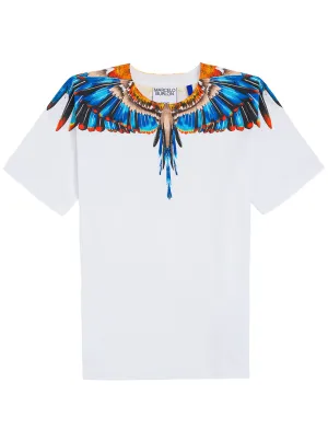 Marcelo Burlon County Of Milan Kids Wings Printed T-Shirt