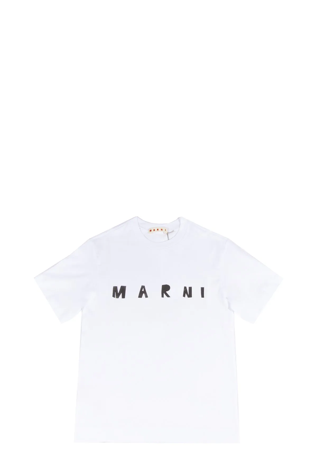 Marni Kids Logo Print Crewneck T-Shirt