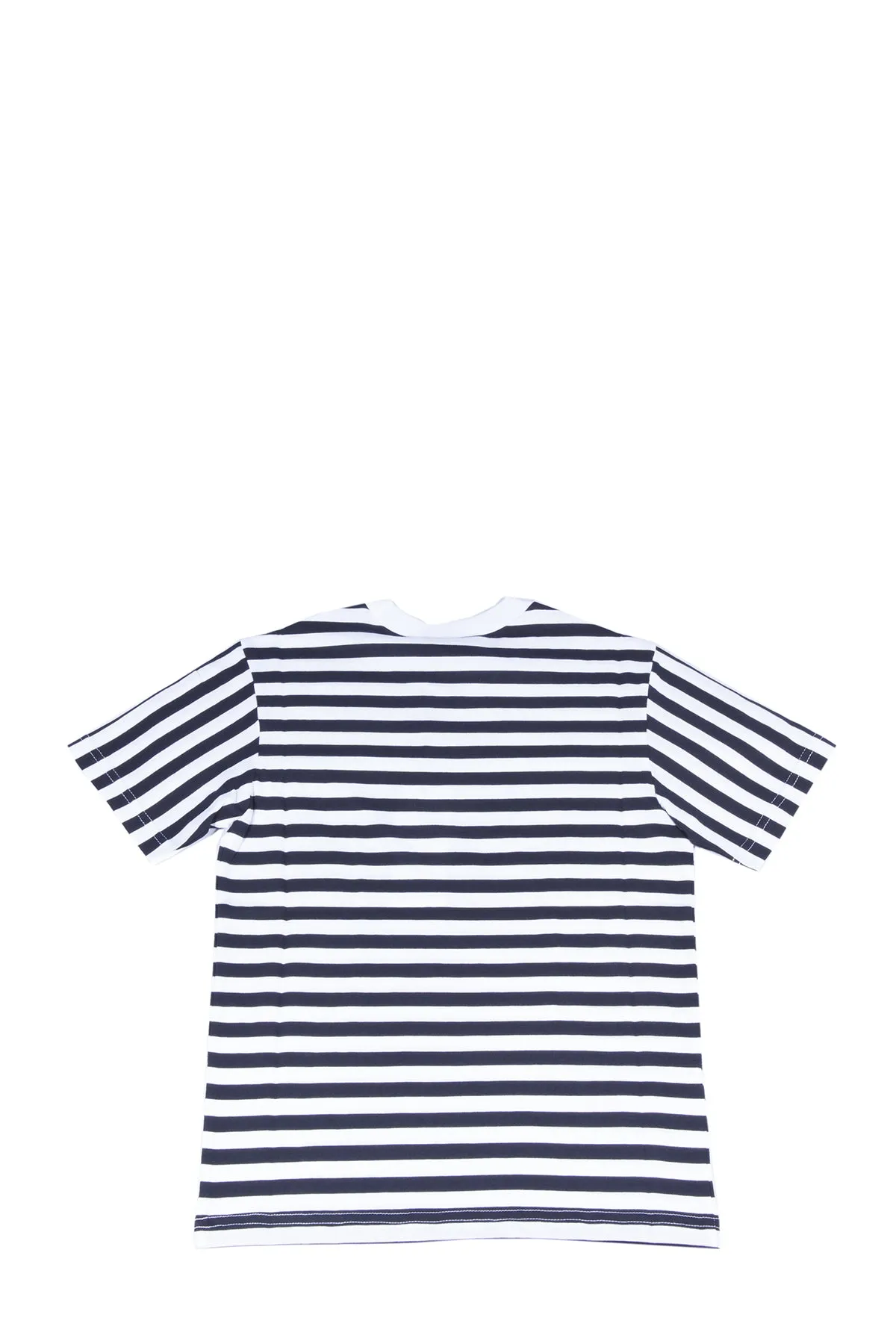 Marni Kids Striped Logo Print T-Shirt