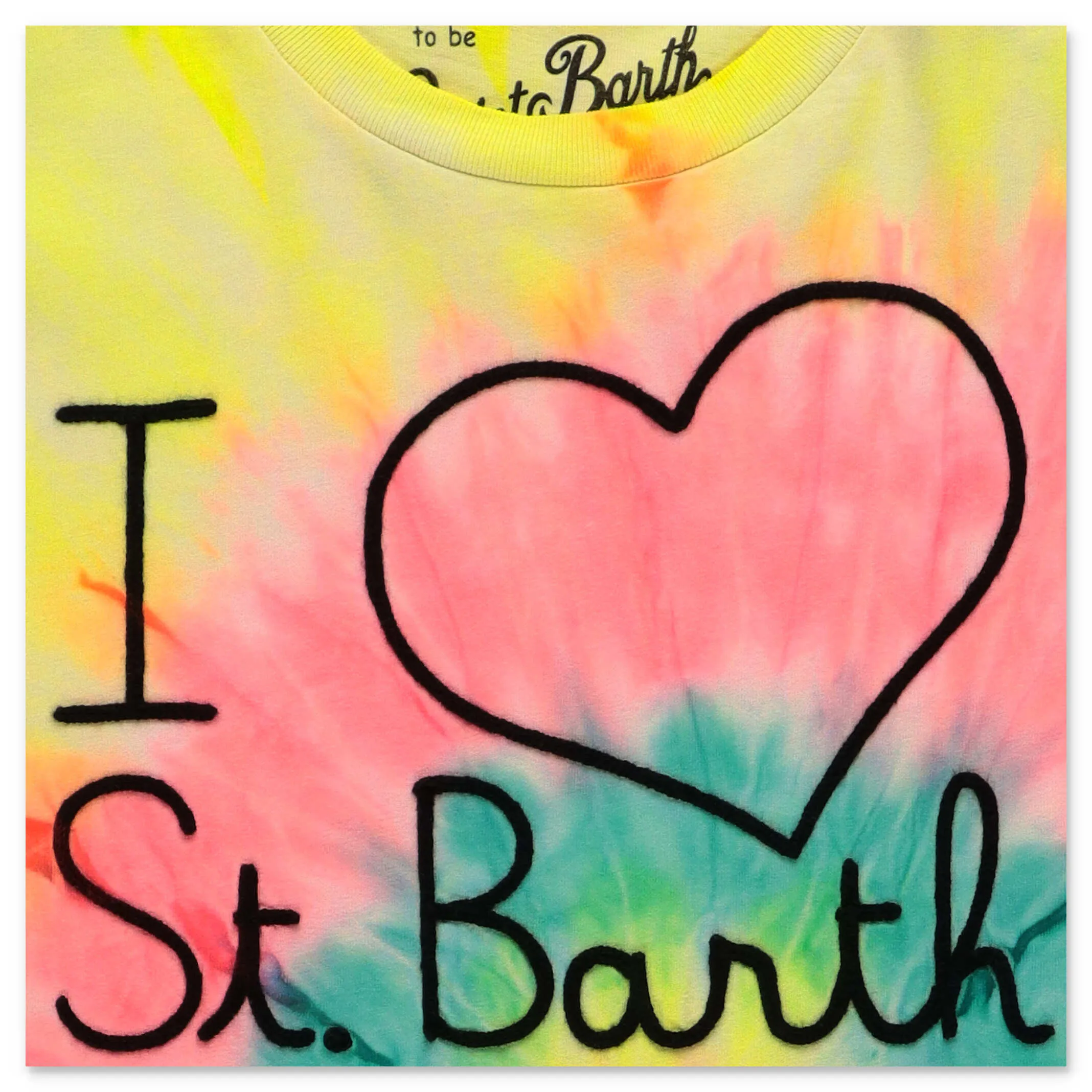 Mc2 Saint Barth Kids Abbey Tie-Dye Fringed T-Shirt Dress