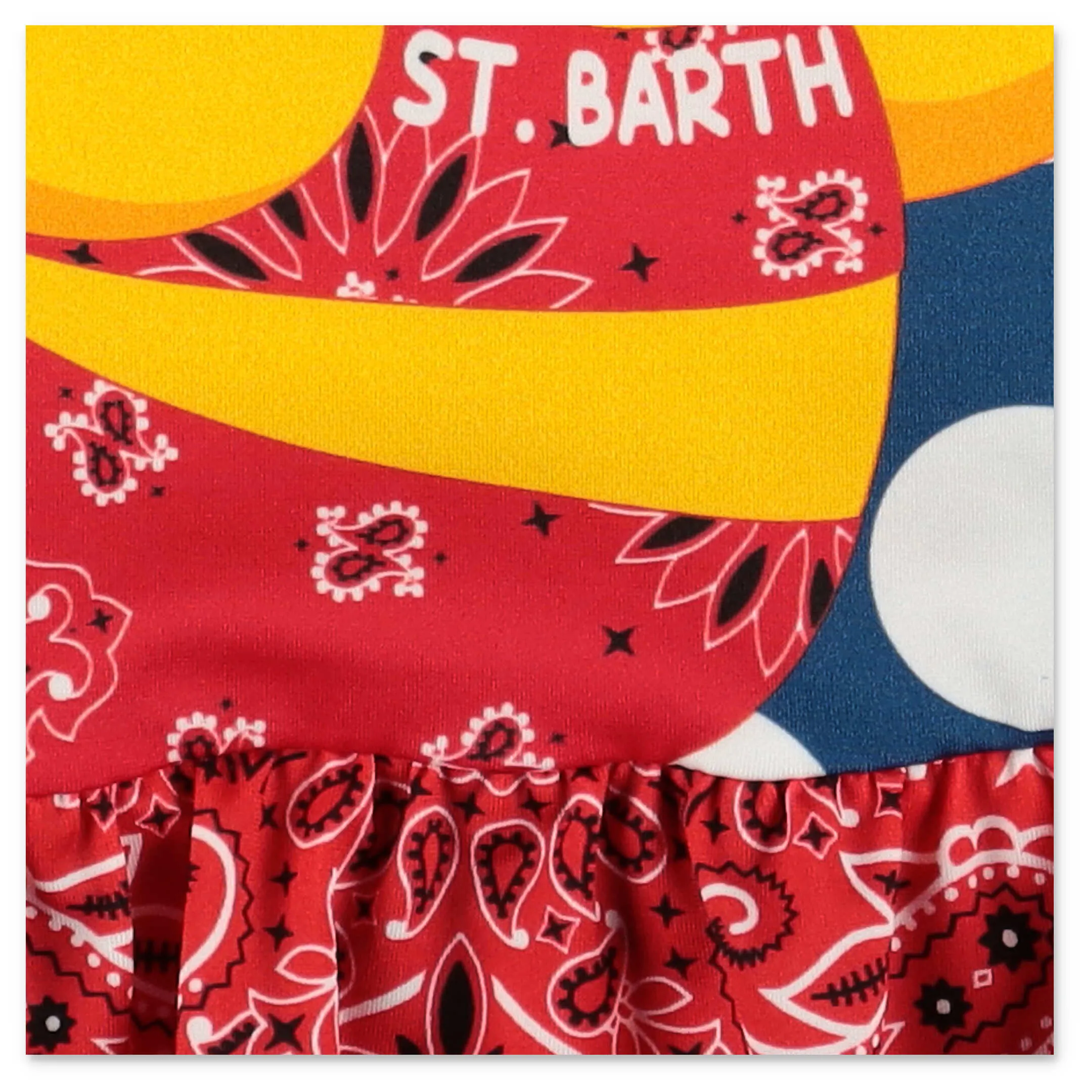 Mc2 Saint Barth Kids Beatrix Duck Printed Swimsuit