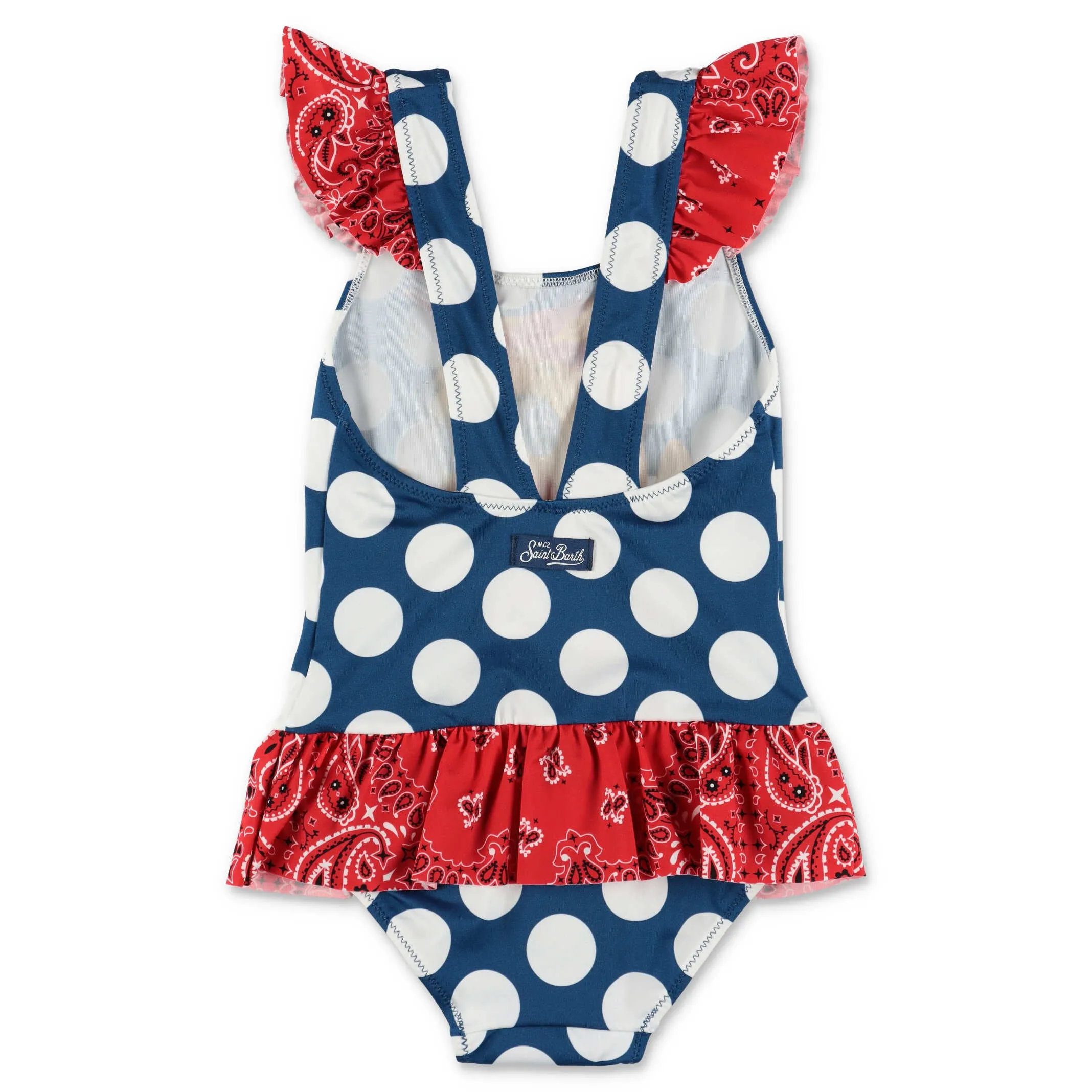 Mc2 Saint Barth Kids Beatrix Duck Printed Swimsuit