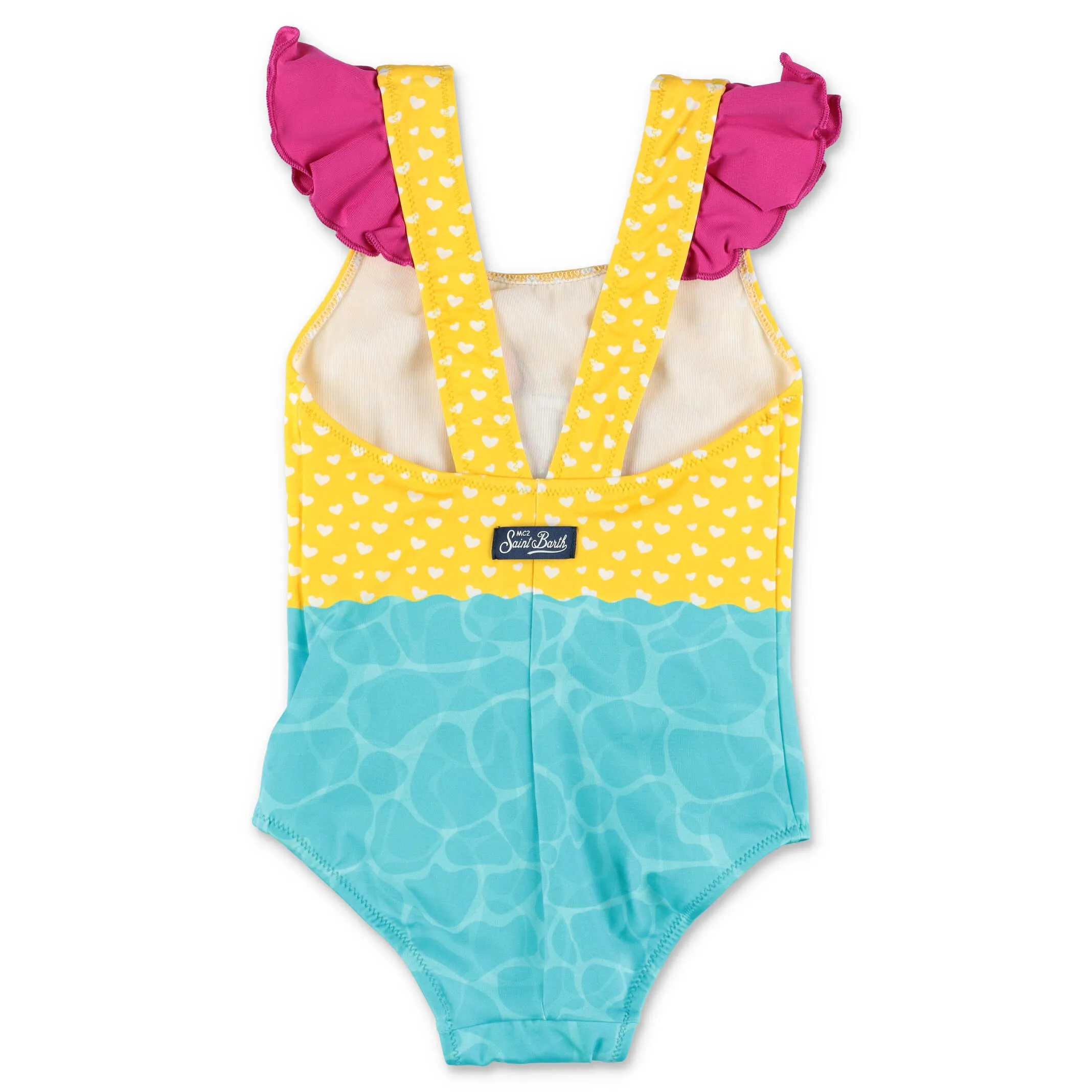 Mc2 Saint Barth Kids Carol Dog Printed Swimsuit
