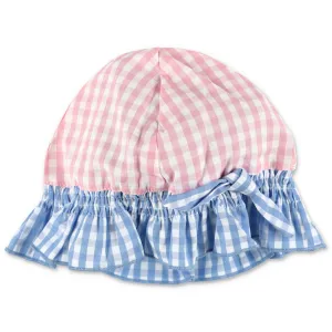 Mc2 Saint Barth Kids Glowy Gingham Hat