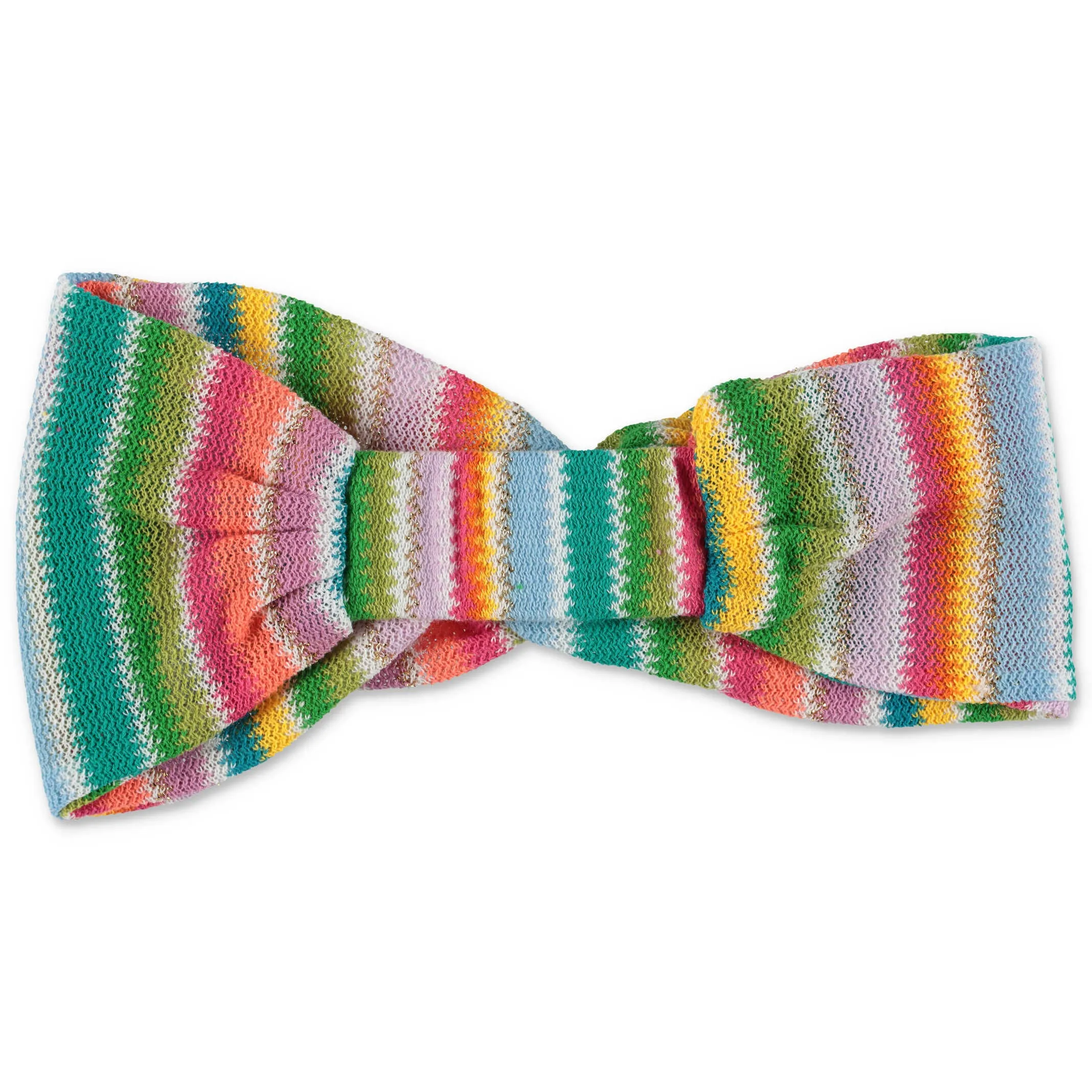 Mc2 Saint Barth Kids Mia Striped Twisted Headband